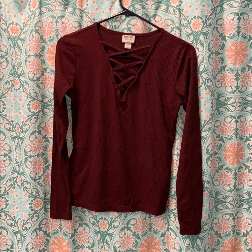 Red Shirt with spicy detail
